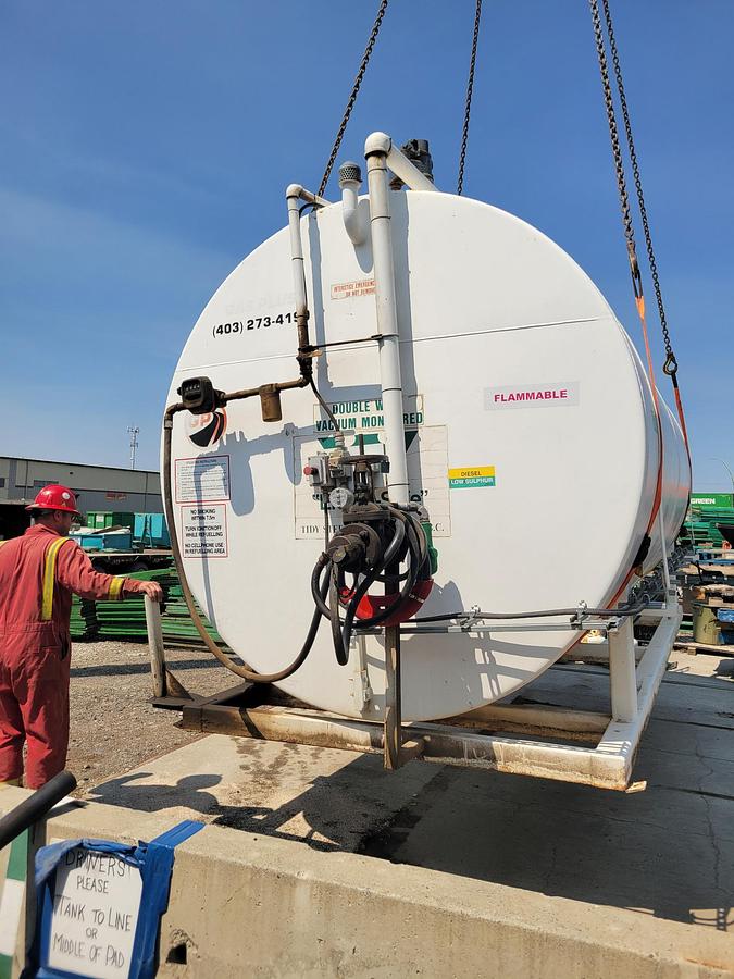 Used 22,000 Litre Double Walled tank