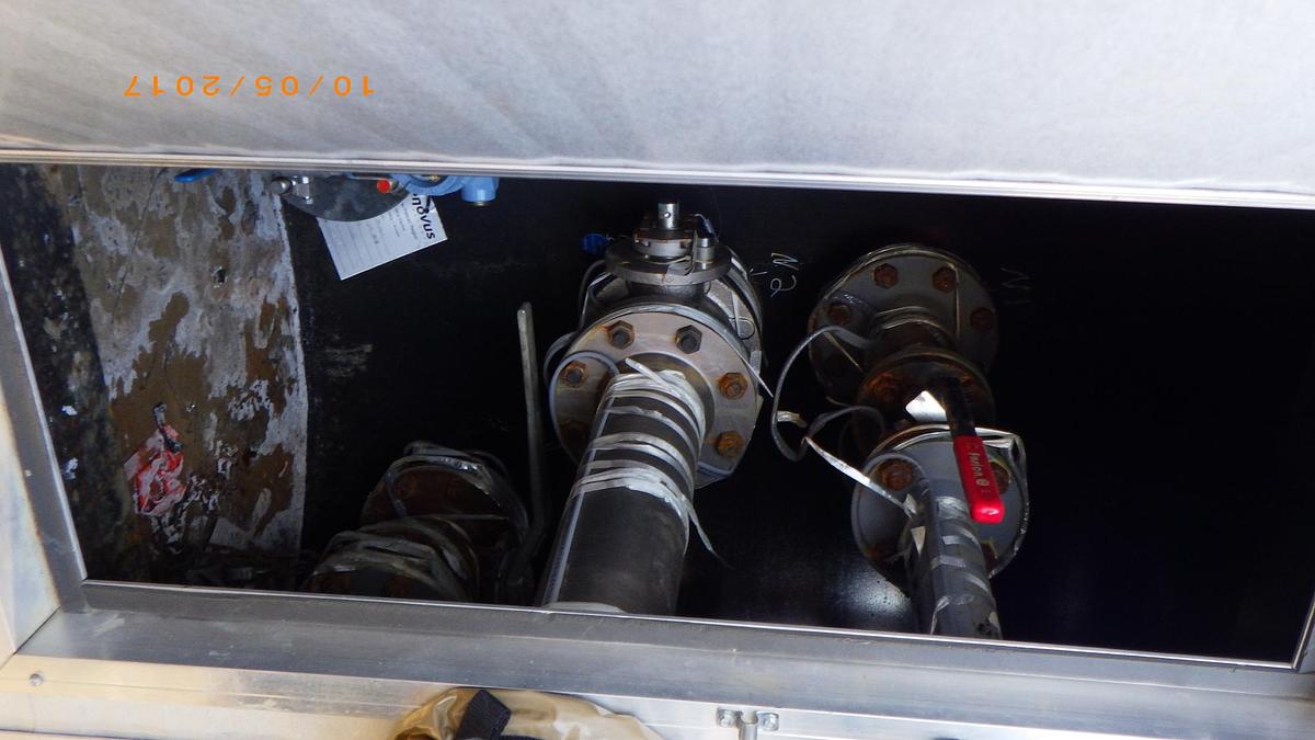 Used 400 BBL Double Wall Unskidded, EnviroVaullt Heated, Insulated & Internally Coated Tank