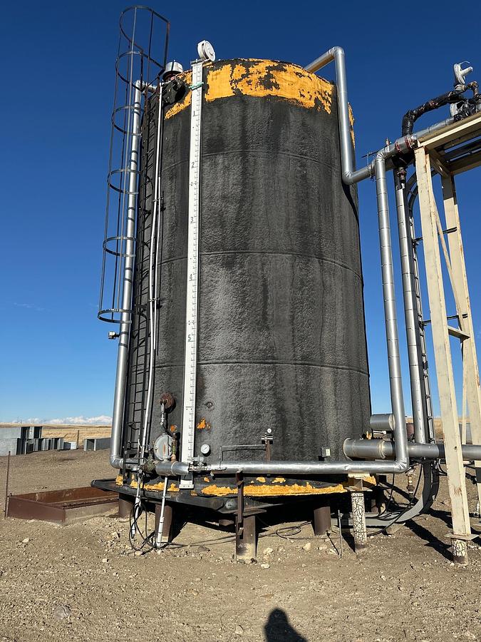 Used 750 BBL Double Wall Internally Coated Tank #16110