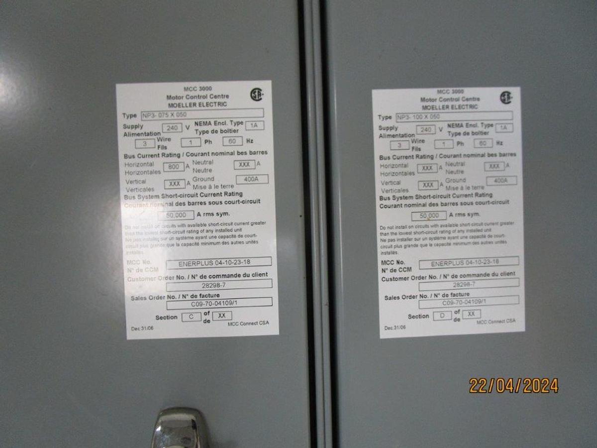 Used MCC / Office Building (12’W x 50’L)