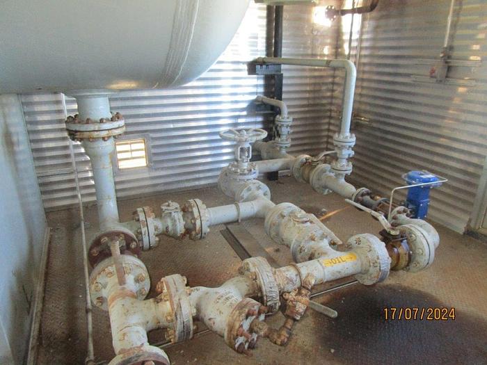 Used 72" x 20' 720 PSI Sour Separator Package