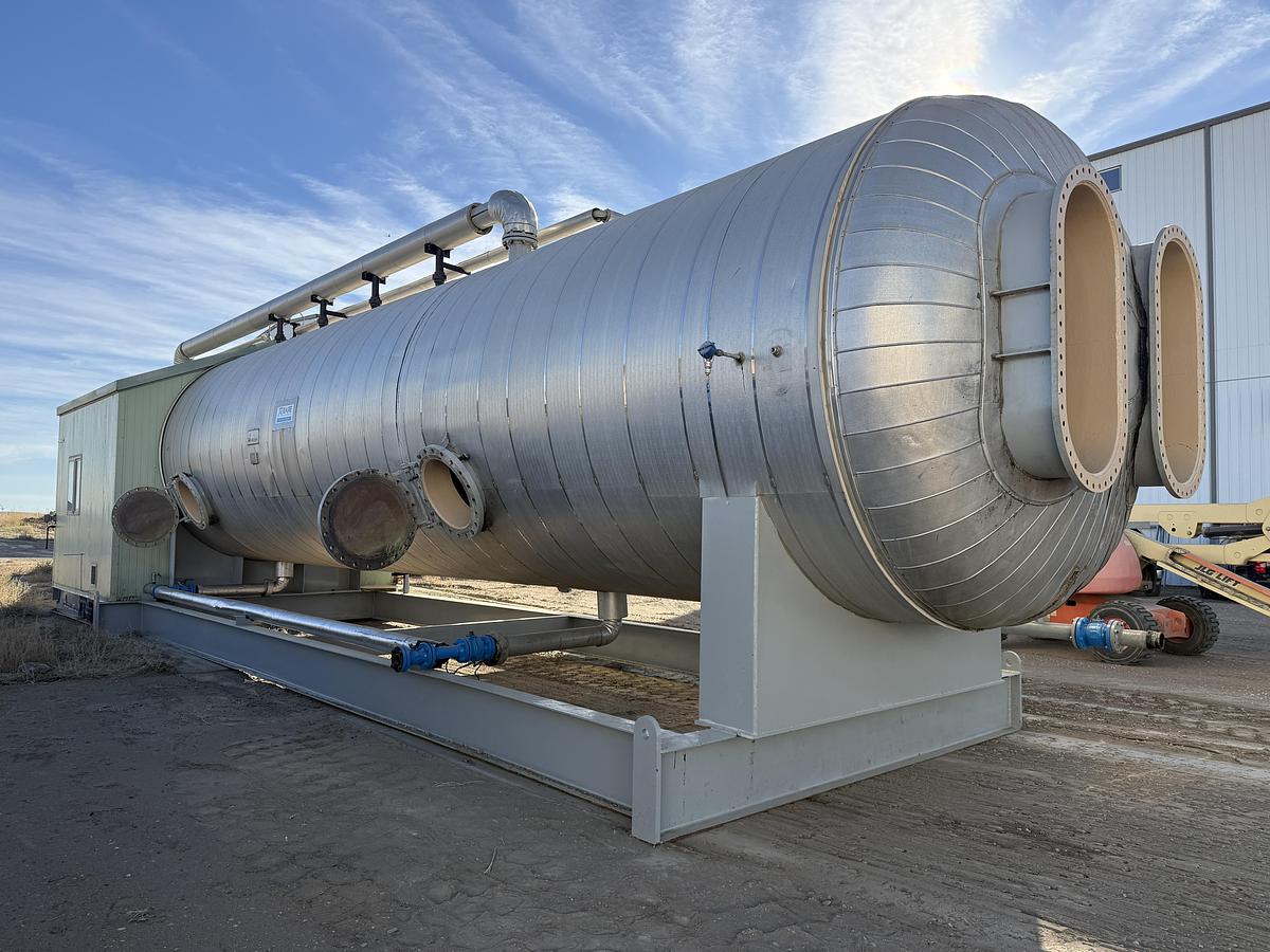 Refurbished 10' x 40' 75 PSI Horizontal Treater - 15858