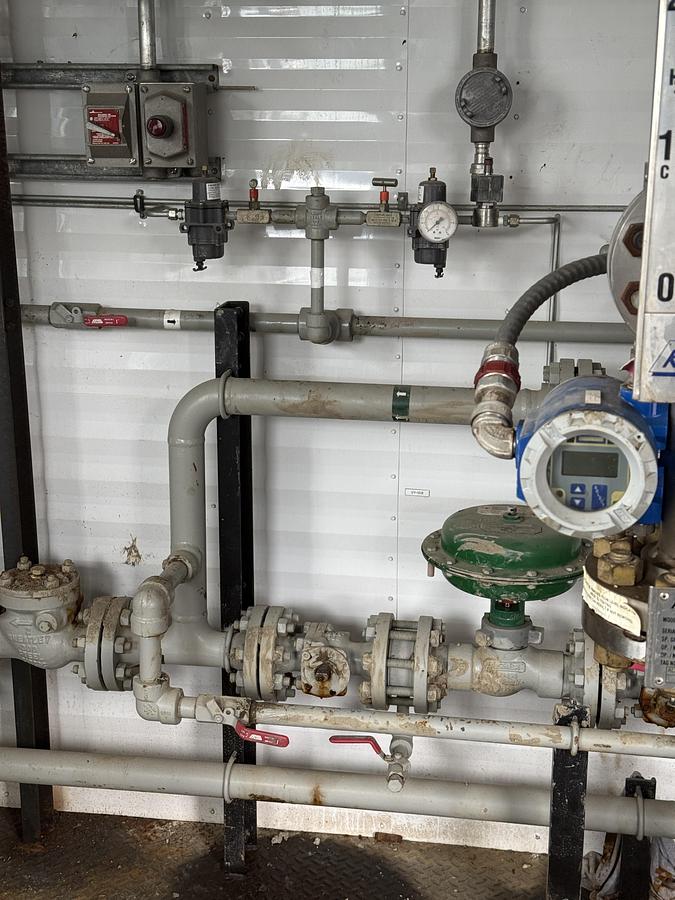 Used 60" x 20' 530 PSI Sour Horizontal Separator Package