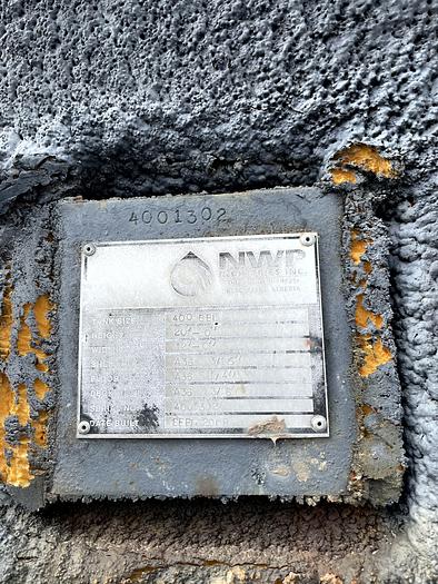 Used 400 BBL Insulated Heated & Internally Coated Tank