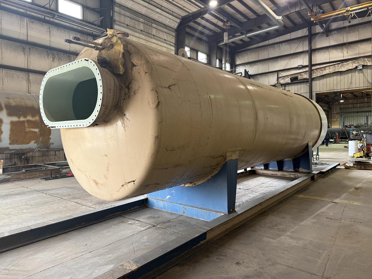 Used 8' x 30' Horizontal 75 PSI Sivalls Free Water Knock Out - 15710