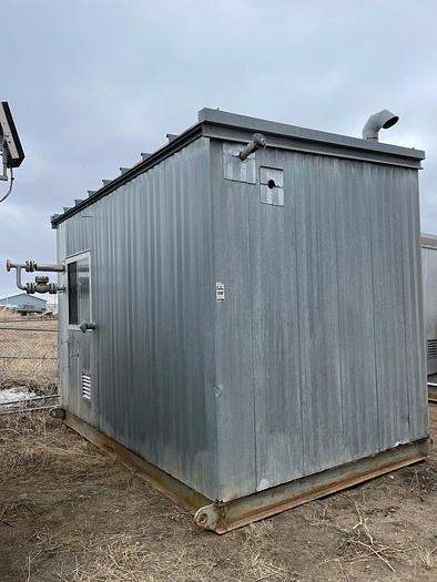 Used 16" 1440 PSI Vertical Separator Package w/Integral 100 Bbl Tank