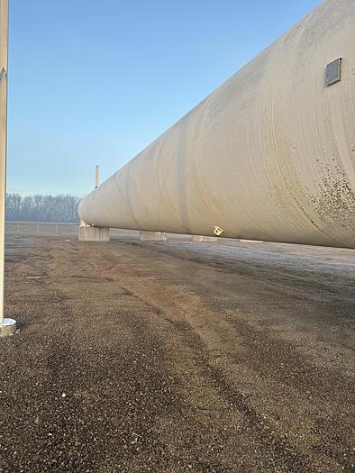 Used 90,000 Gallon 250 PSI Storage Bullet