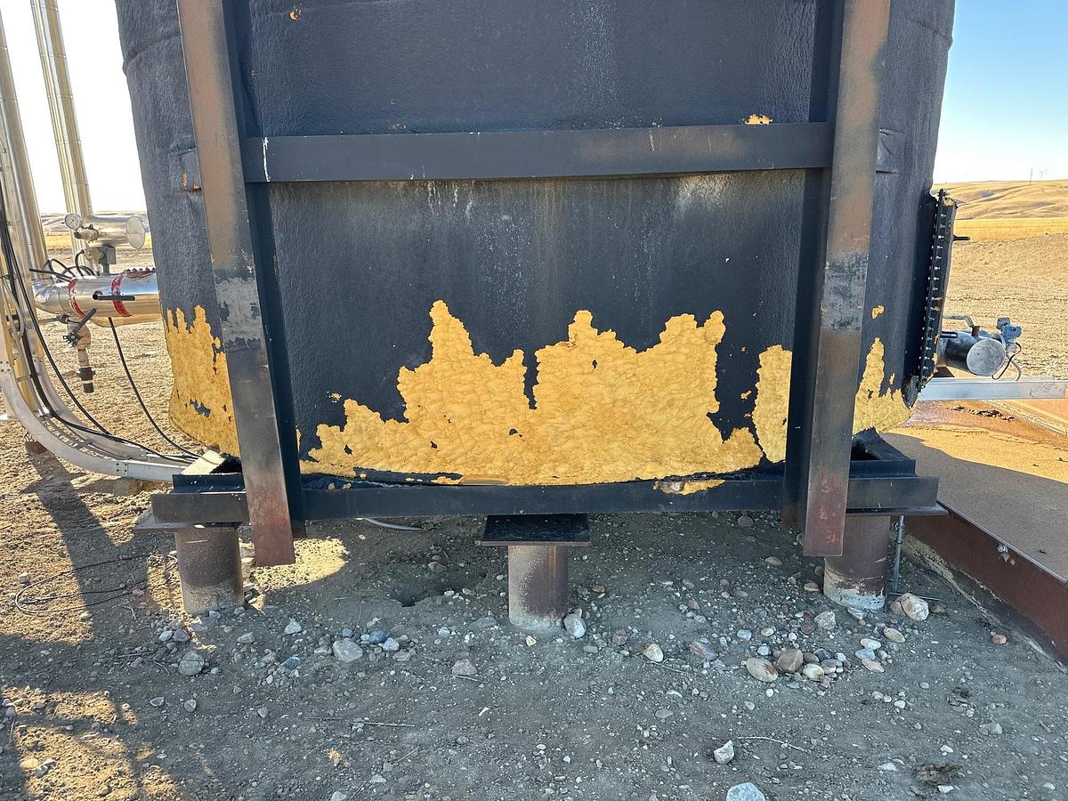 Used 750 BBL Double Wall Internally Coated Tank #16110