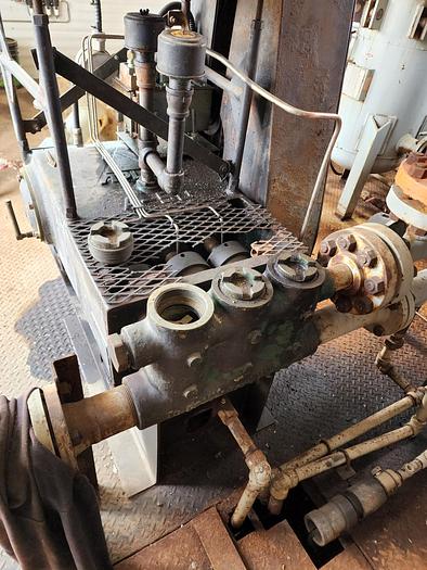 Used Dual Triplex Plunger Pump Package