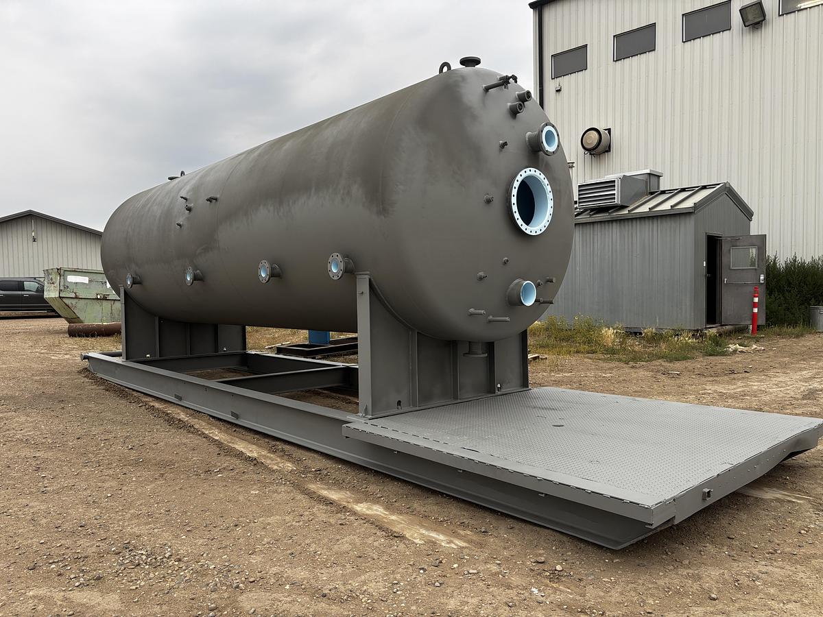 Refurbished 8' x 25' Horizontal 50 PSI Smith Treater - 15707