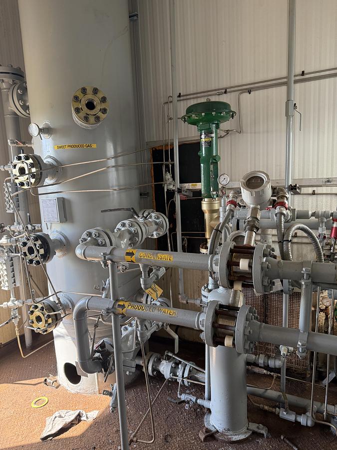 Refurbished 30" 1440 PSI Vertical Sour Separator Package