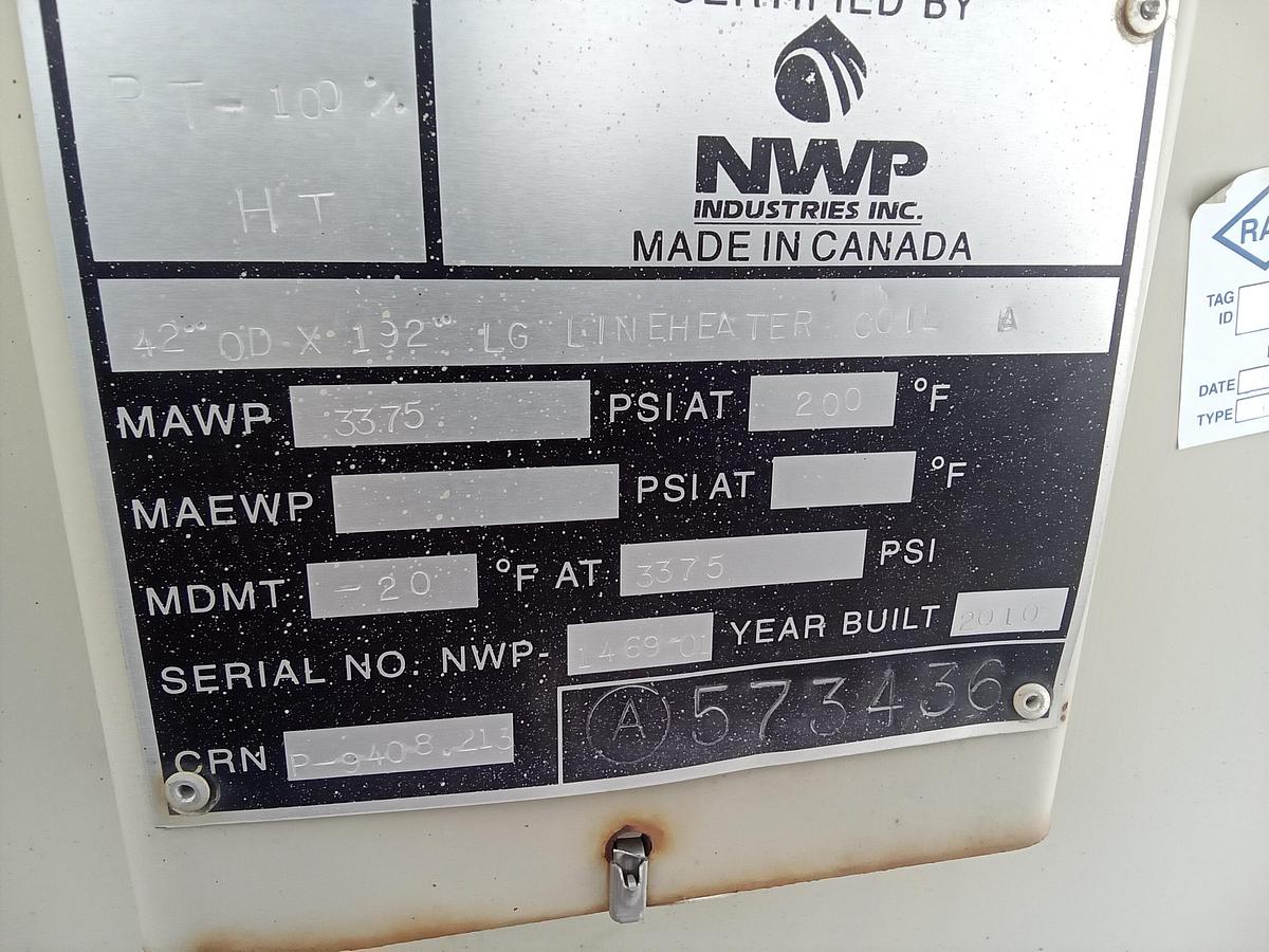 Used 1.0 MMBTU/hr Sour Line Heater #16246