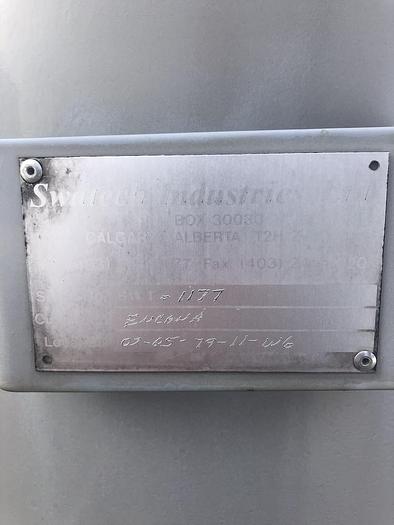 Used 25 BBL 50 PSI Sour Internally Coated Flare Knockout