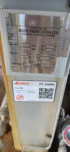 Used 60" x 20' 530 PSI Sour Horizontal Separator Package