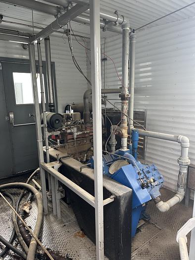 Used 85HP Quincy 5120PNG/Cummins 5.9 Reciprocating Compressor