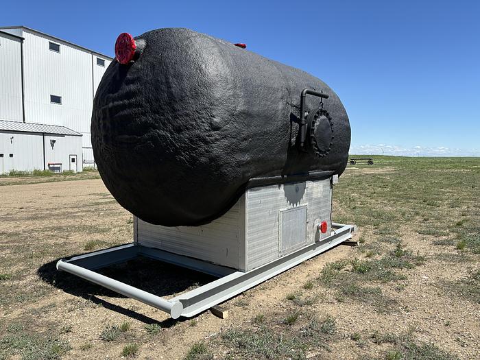 Used 100 BBL 50 PSI 96" x 10' Sour Flare KO