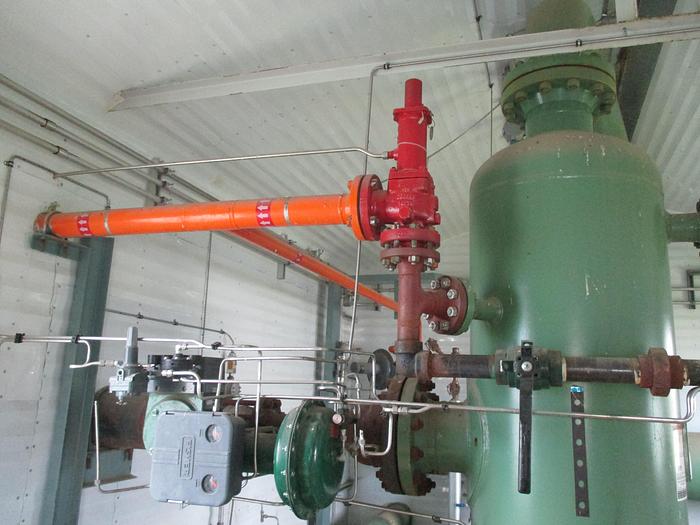 Used 24" x 10' 720 PSI Vertical Sweet Separator