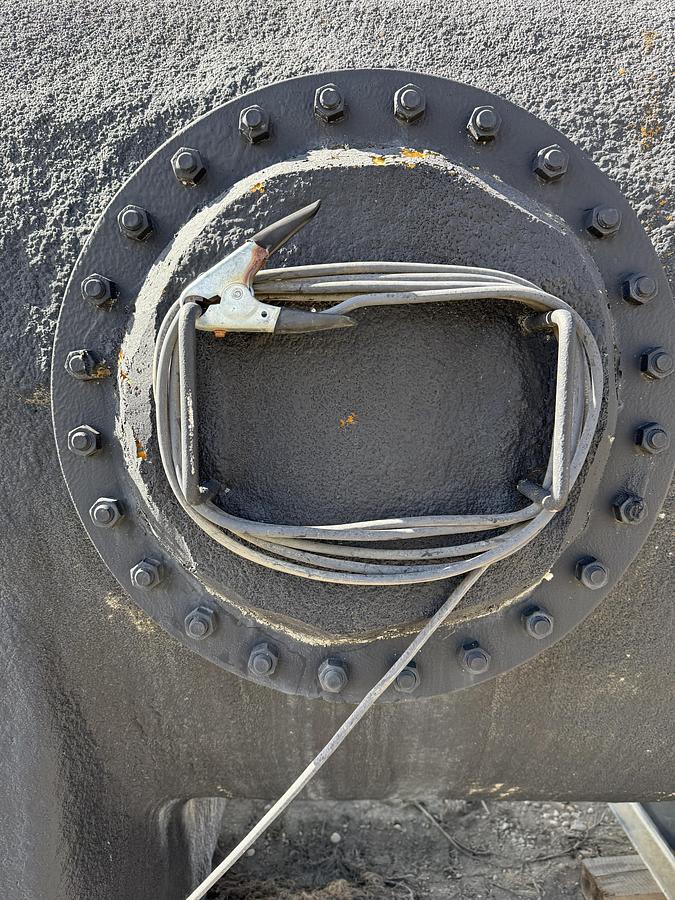 Used 100 BBL Double Wall 14.9 PSI 84" x 15' Insulated Heated Flare KO