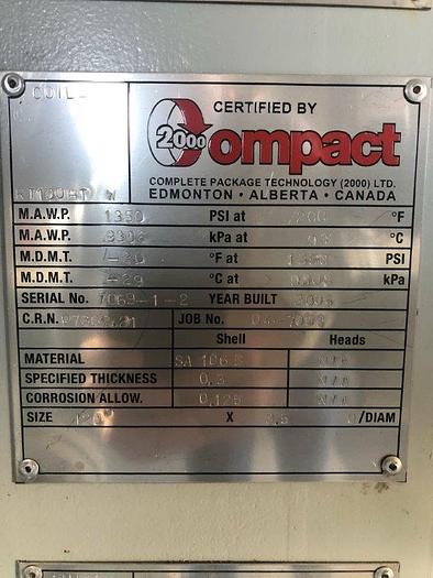 Used 2mmBTU Sour Line Heater