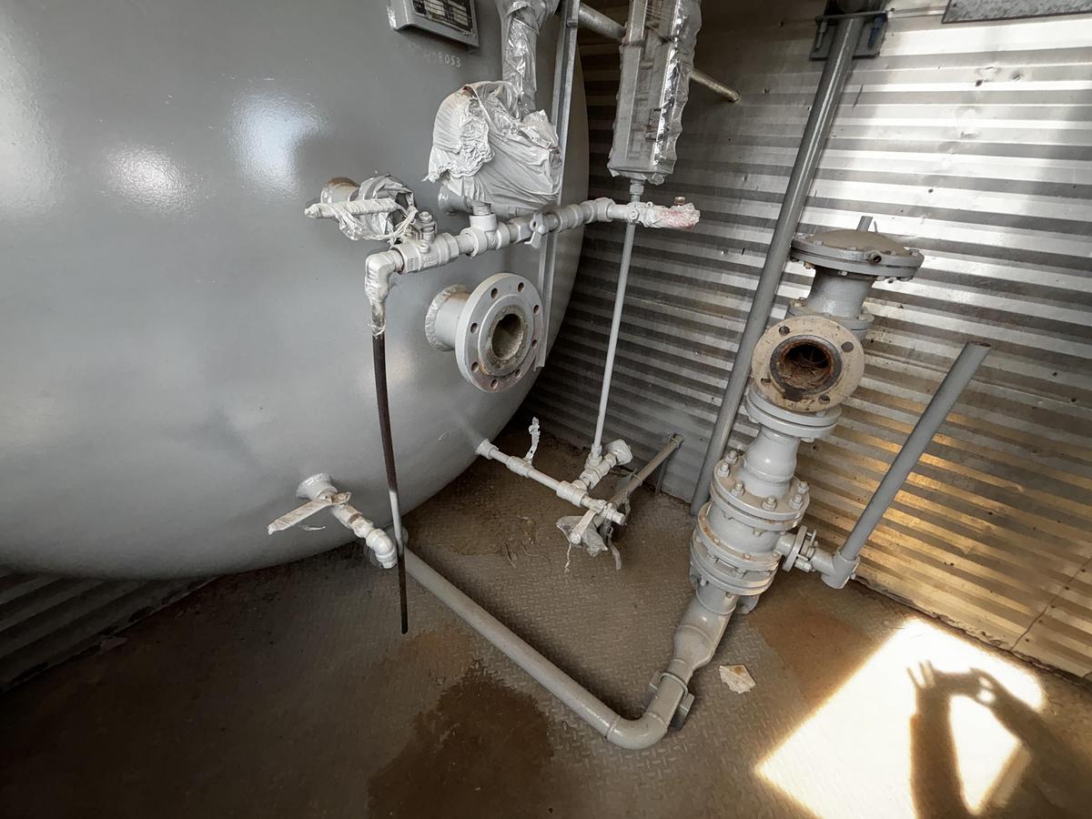 Used 6' x 20' Horizontal 75 PSI Rushton Free Water Knock Out - 15706
