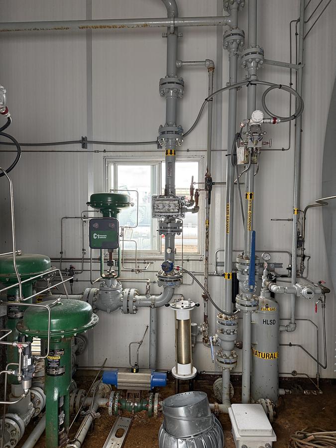 Used 30" 1440 PSI Vertical Sour Separator Package w/Integral 400 BBL Tank