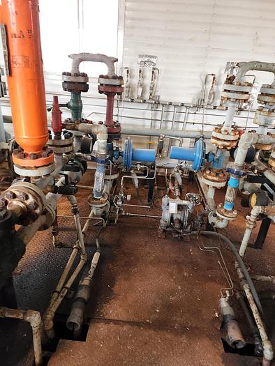 Used Dual Triplex Plunger Pump Package