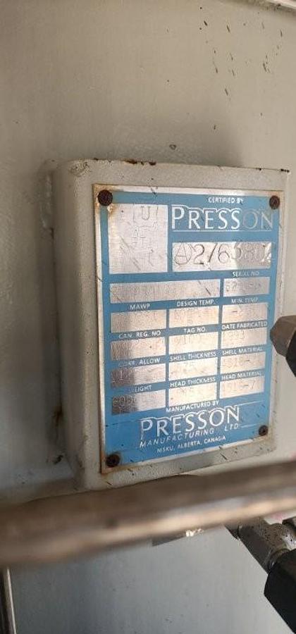 Used 30" 720 PSI Vertical Separator Package - 16171   