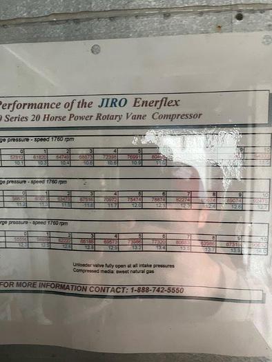 Used 20HP Rotary Vane Compressor