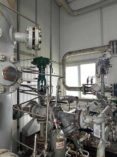 Used 30" 1440 PSI Vertical Sour Separator Package w/Integral 400 BBL Tank