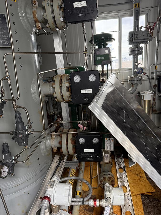 Used 30" 1440 PSI Vertical Sour Separator Package w/Integral 400 BBL Tank