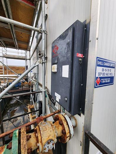 Used 30" 1440 PSI Vertical Sour Separator Package w/Integral 400 BBL Tank