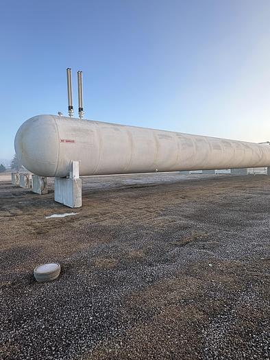Used 90,000 Gallon 250 PSI Storage Bullet