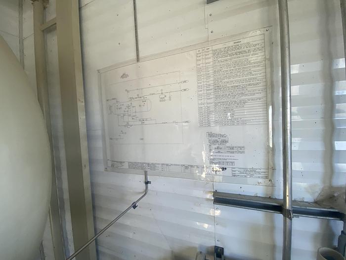 Used 42" x 12' 720 PSI Sweet Horizontal Separator Package