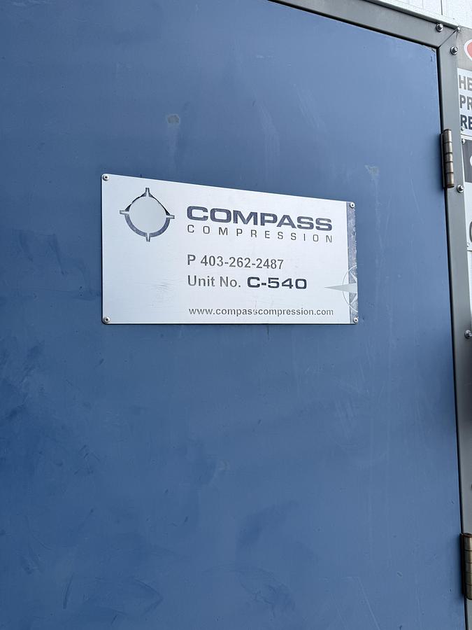 Used 50 HP Ro-Flo VRU Compressor