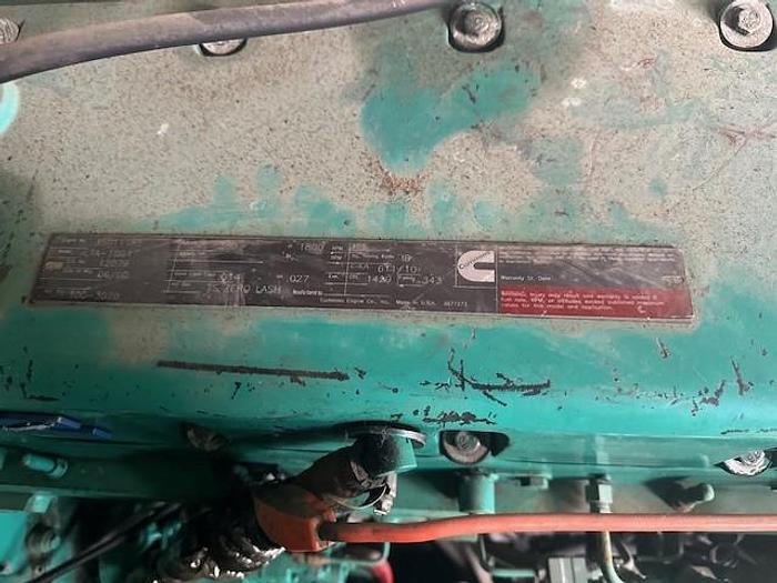 Used 250kw Cummins Diesel Generator 