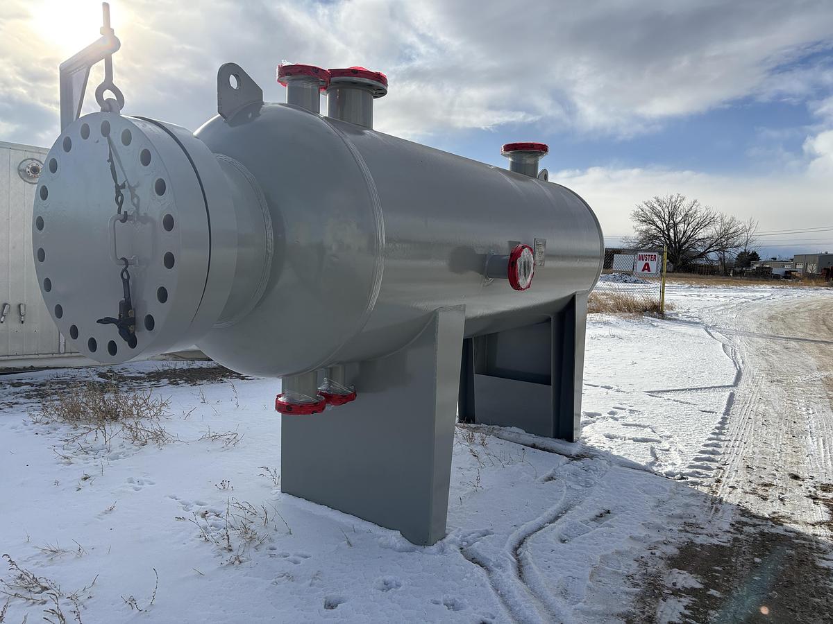 Refurbished 42" 2106 PSI Horizontal Separator Vessel