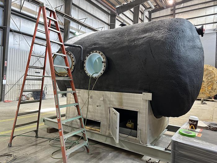 Used 100 BBL 50 PSI 96" x 10' Sour Flare KO