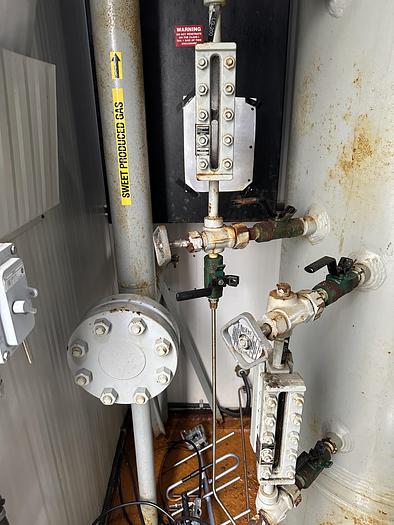 Used 30" 1440 PSI Vertical Sour Separator Package w/Integral 400 BBL Tank