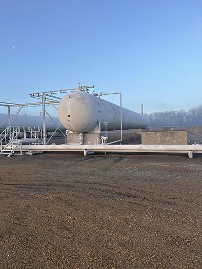 Used 90,000 Gallon 250 PSI Storage Bullet
