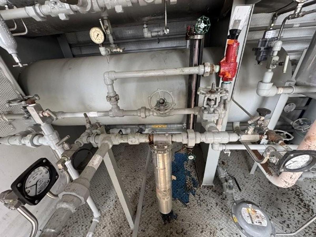 Used 24" 1415 PSI Sour 8 Tray Dehydrator