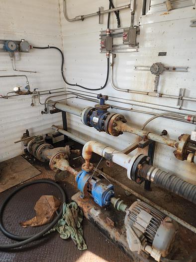 Used Dual Triplex Plunger Pump Package