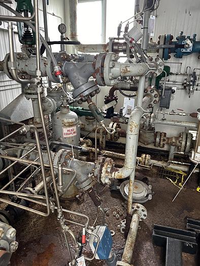 Used 30" 1440 PSI Vertical Sour Separator Package w/Integral 400 BBL Tank