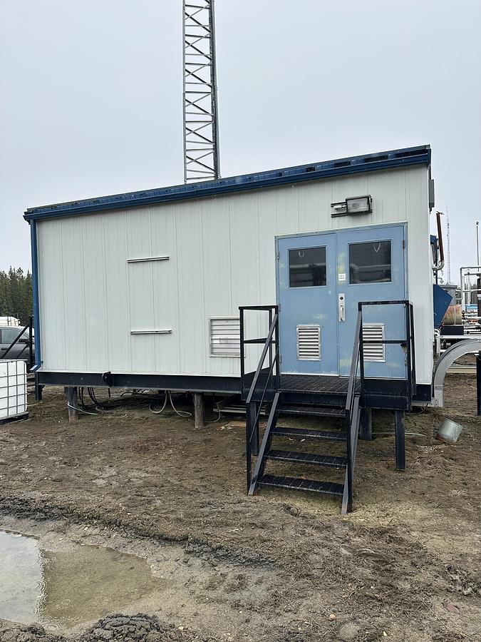 Used 10" W x 24' Long MCC Building with Storage/Office Space