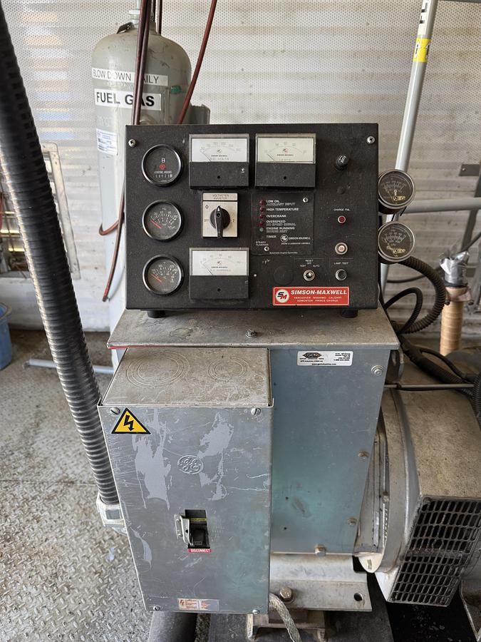 Used 20 KW Generator/MCC Building