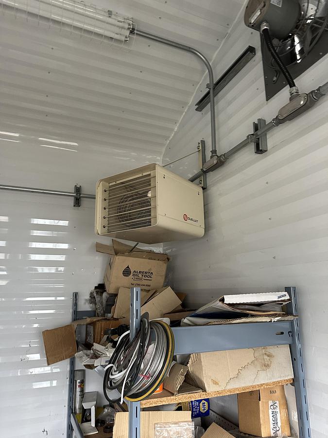 Used 10" W x 24' Long MCC Building with Storage/Office Space