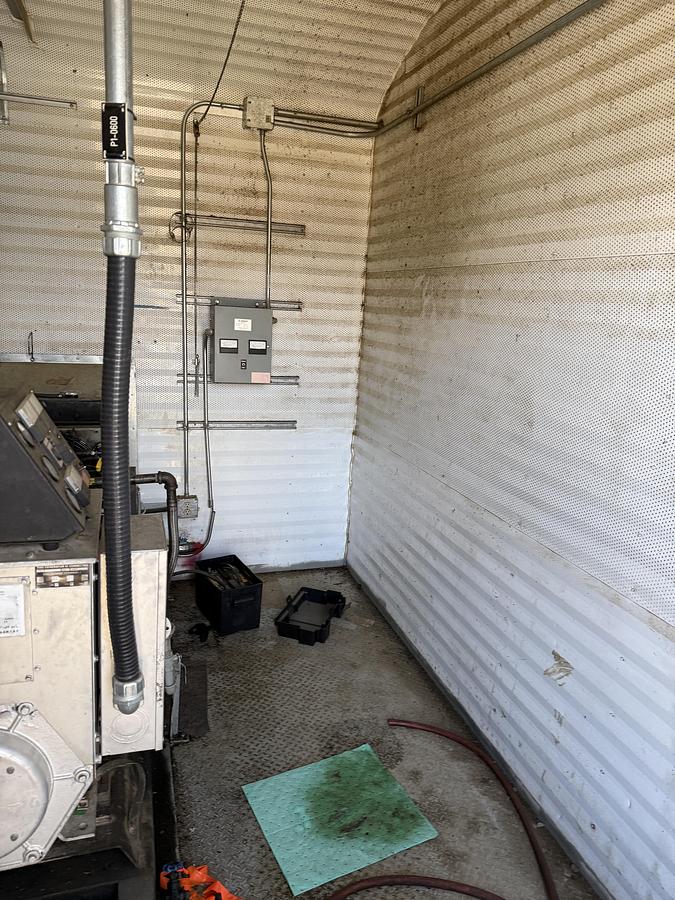 Used 20 KW Generator/MCC Building