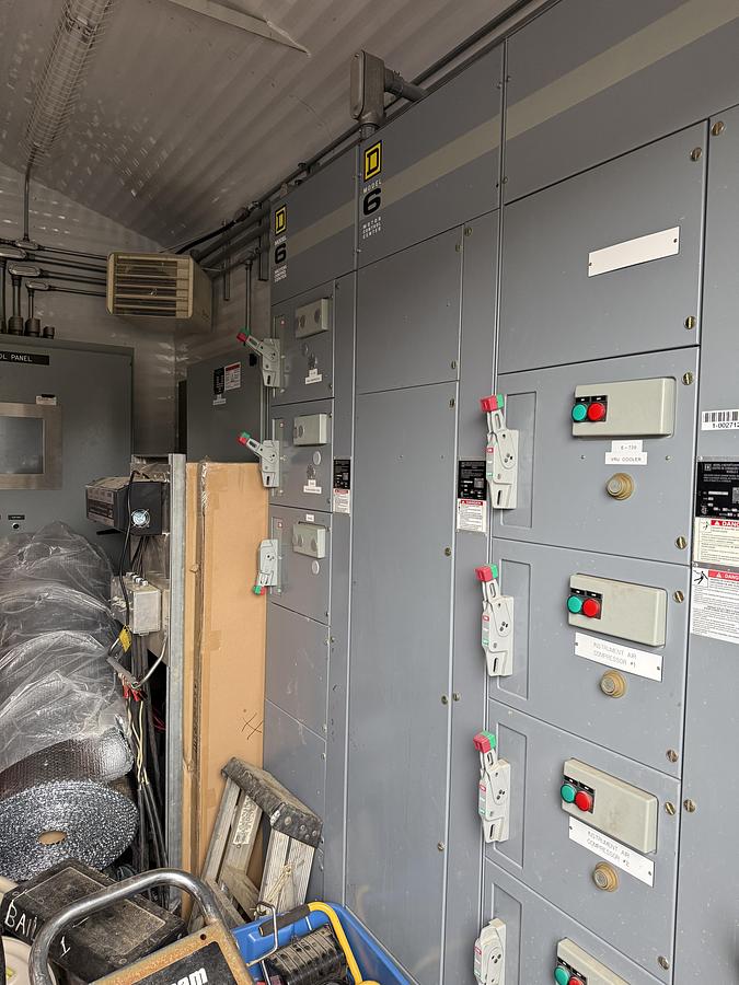 Used 10" W x 24' Long MCC Building with Storage/Office Space