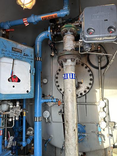 Used 8' x 25' Horizontal 50 PSI Smith Treater