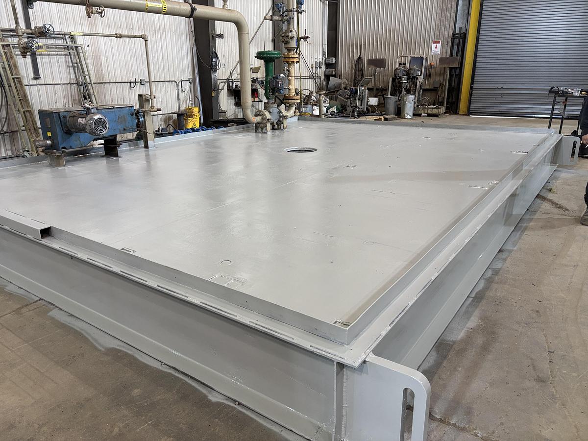 Refurbished 16' x 22'6" Heavy Duty Skid with Checker Plate - 15662