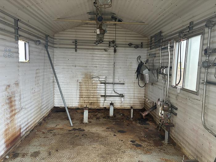 Used 10' x 16' Self Framing Skidded Building w/Gable Roof